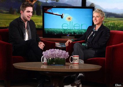 Robert Pattinson - PICS: Robert Pattinson reveals new &#039;do on Ellen - Celebrity News - Marie Claire