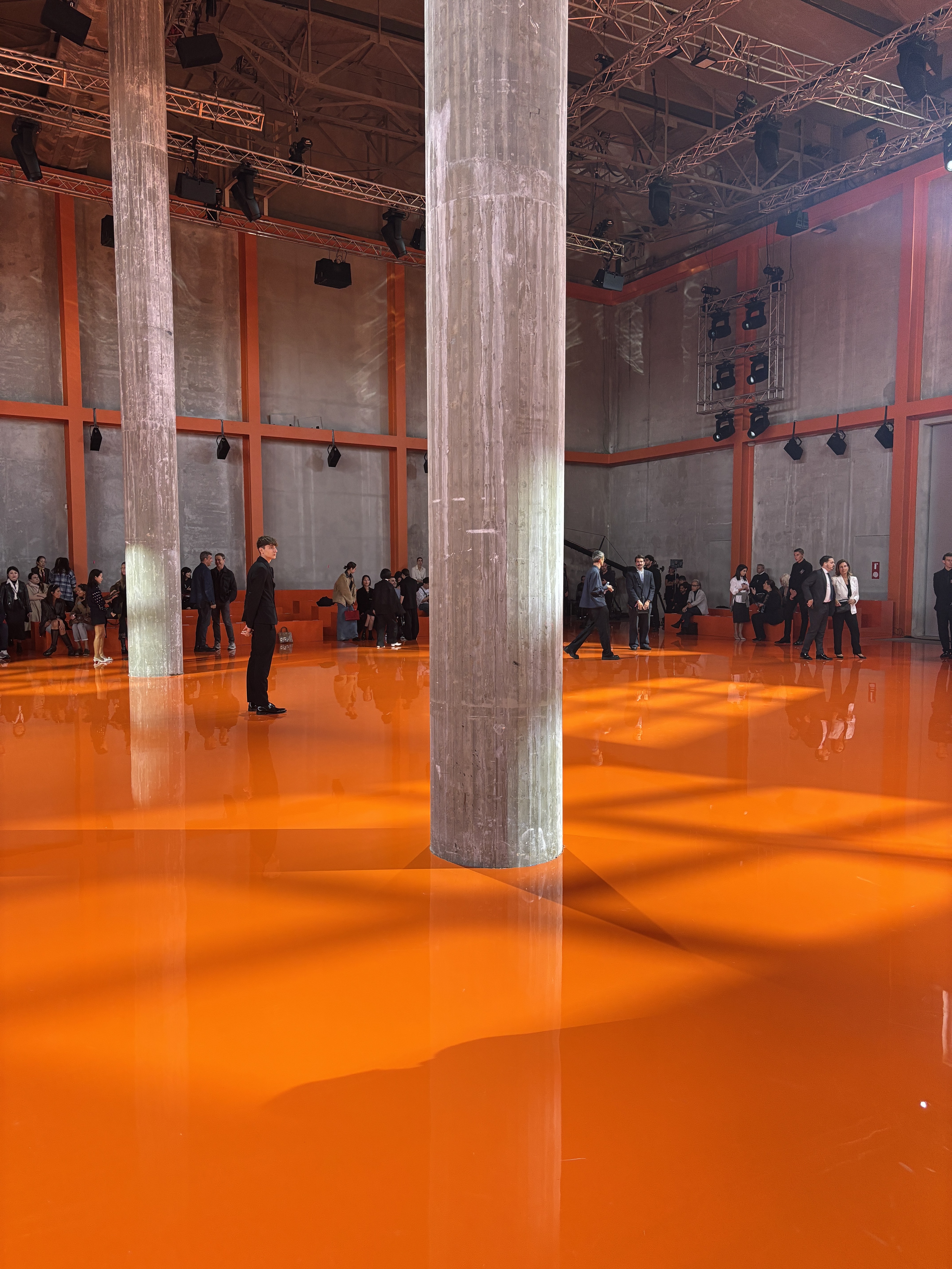 Prada S/S 2026 show set