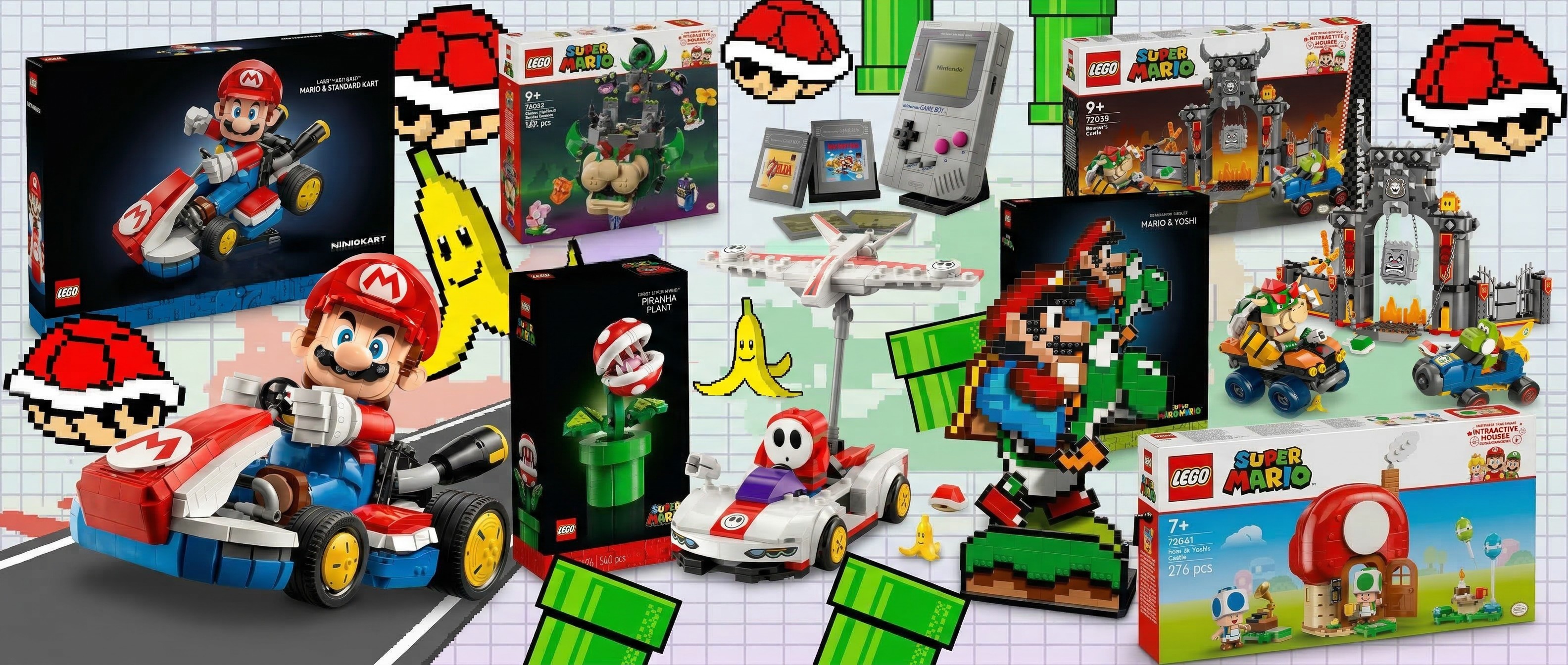 Lego Mario sets to celebrate Mar10 Day!