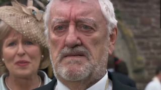 Wilfred Mott watching The Doctor leave