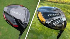 The TaylorMade Stealth and Callaway Rogue ST Max drivers, TaylorMade Stealth vs Callaway Rogue ST Max Driver