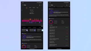 Screenshots showing the Honor Health app