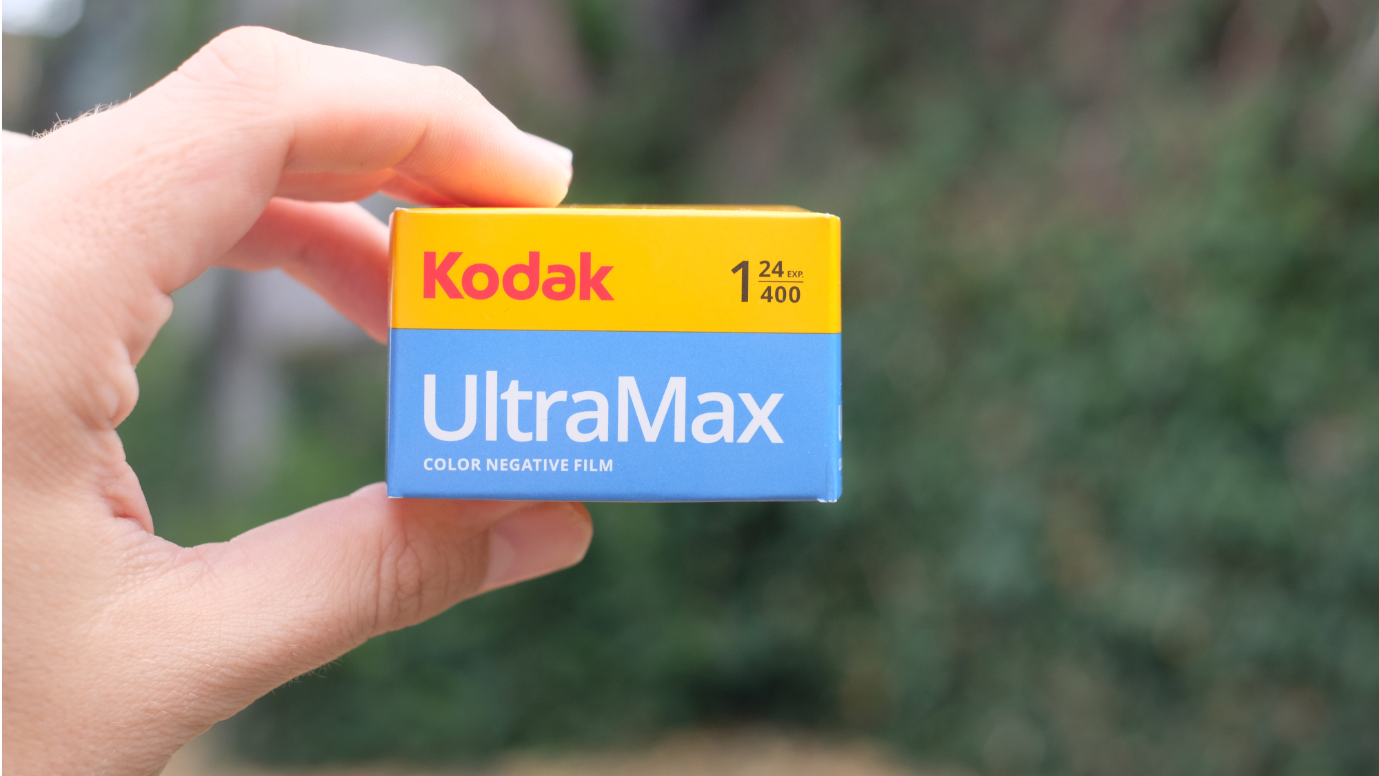 Photograph of Kodak Ultramax 400 film