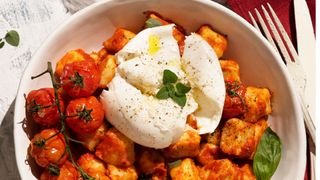 Gnocchi with burrata