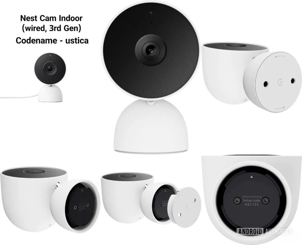 Renders of the new Nest cam indoor and outdoor as well as Nest Doorbell