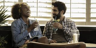 Issa Rae and Kumail Nanjiani in The Lovebirds