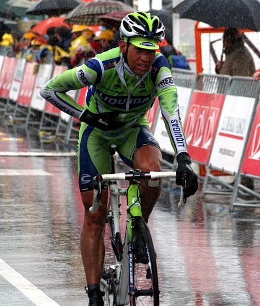 Everybody was equally miserable in the finish.