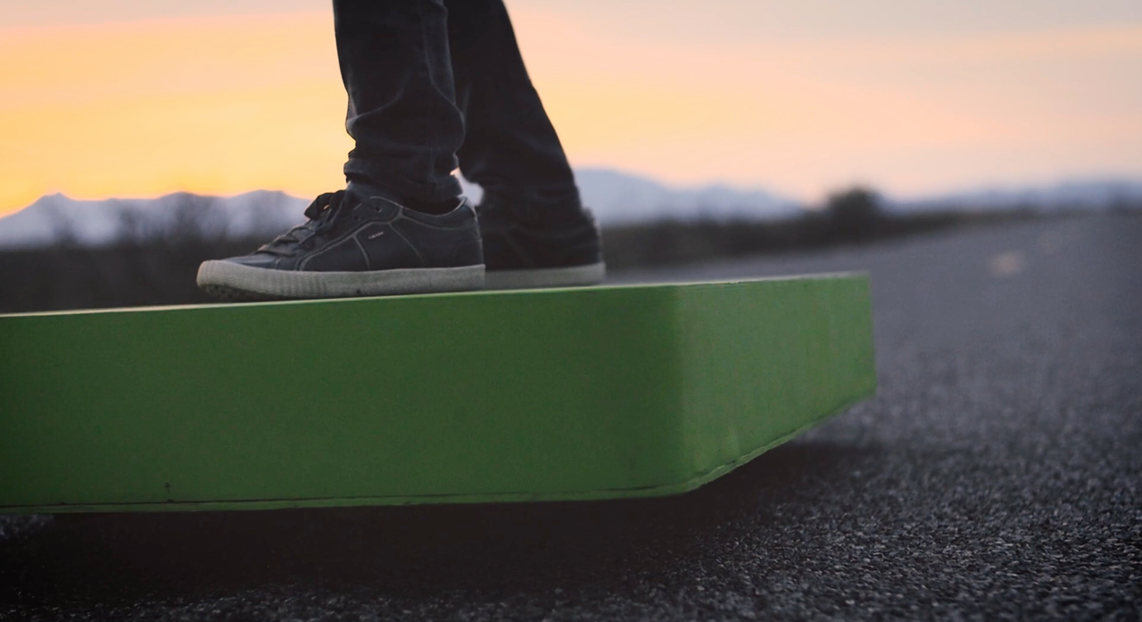 ArcaBoard, a hoverboard advertised by Arcaspace