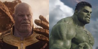 Thanos and Hulk