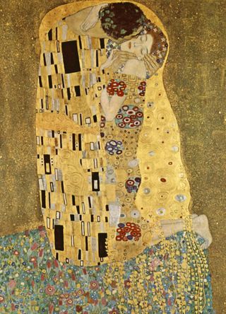 The Kiss by Gustav Klimt