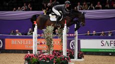 Olli Fletcher riding at HOYS 2022