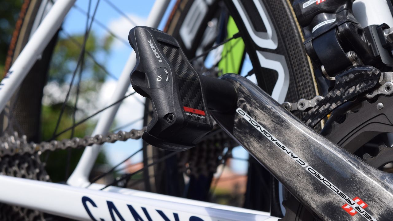 Look Keo Blade Carbon pedals for the Spanish rider