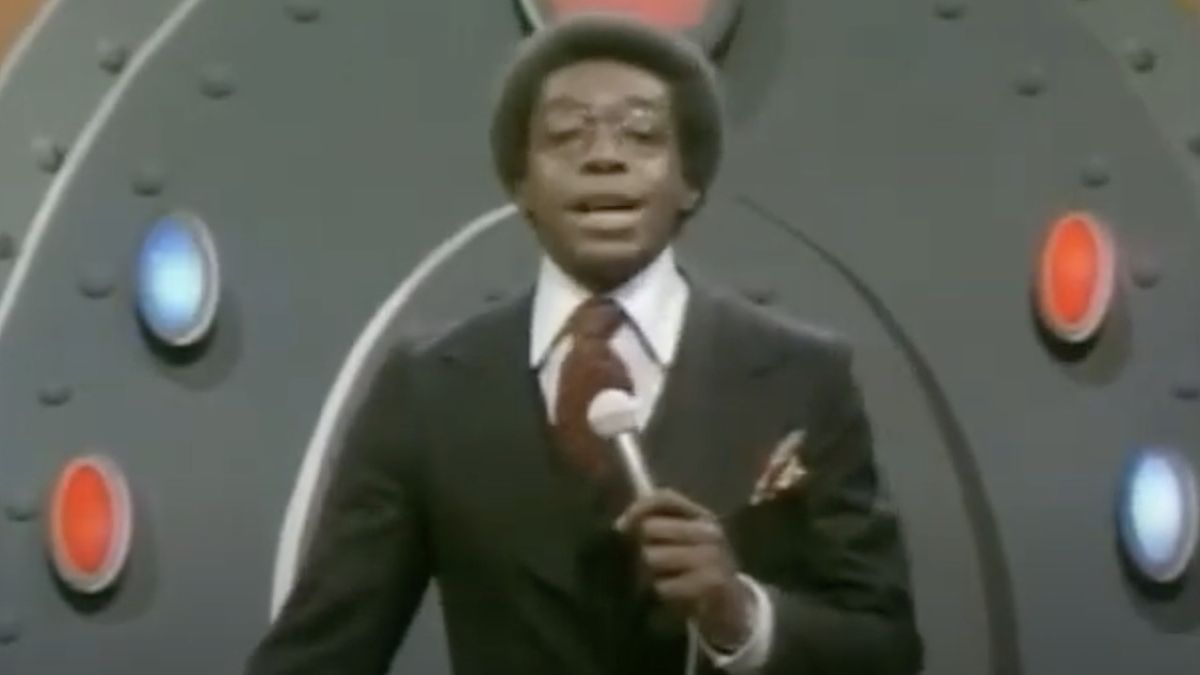 Don Cornelius hosts a segment on Soul Train