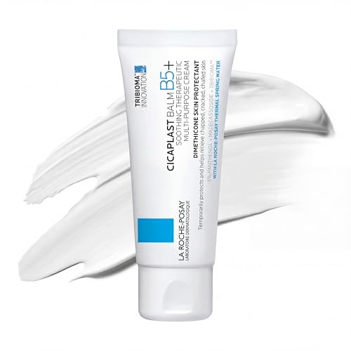 La Roche-Posay Cicaplast Balm B5, Healing Ointment and Soothing Therapeutic Multi Purpose Cream for Dry &amp;amp; Irritated Skin, Body and Hand Balm, Baby Safe, Fragrance Free