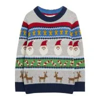 11. Festive stripe kids jumper - View at John Lewis