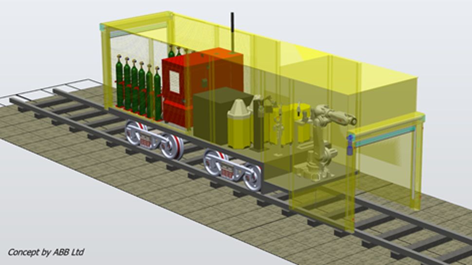 Amey Automated Rail Refurbishment Concept