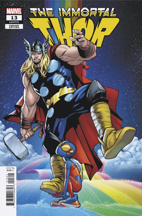 Variant covers for The Immortal Thor #13