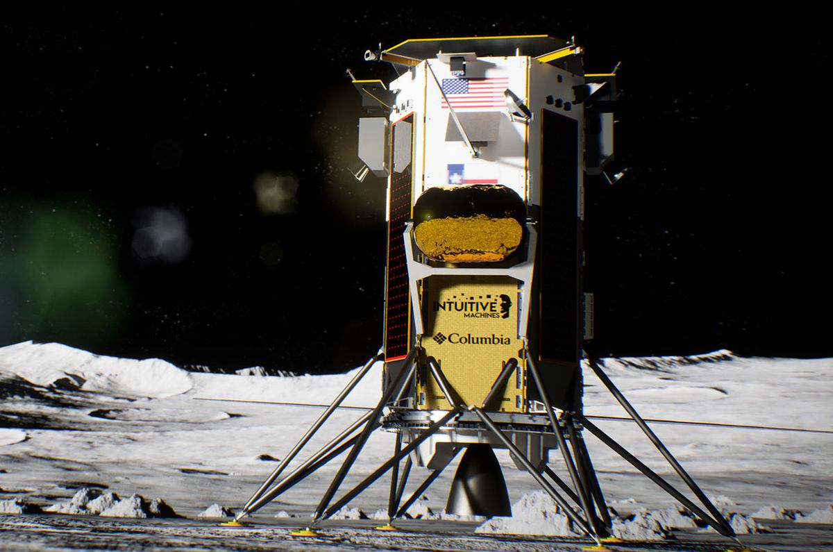 Intuitive Machines' Odysseus moon lander didn't deploy camera during historic descent