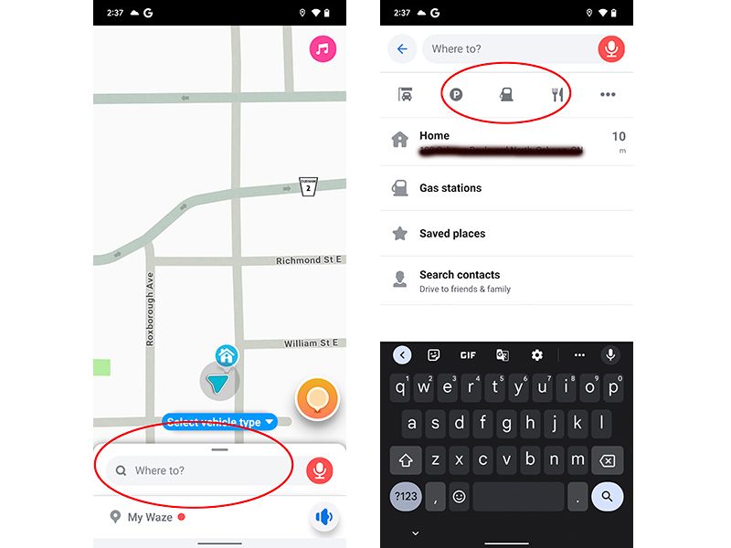 How to find the cheapest and closest gas stations from the Waze app