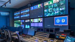 The control room at Inuit Dome in California. 