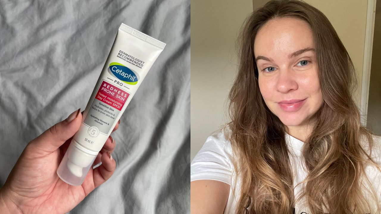 valeza wearing the Cetaphil PRO Tinted Moisturising Day Cream on a bare face