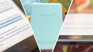 Three different views of Kindles