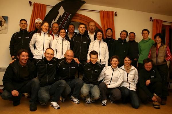 The BH Suntour Peisey-Vallandry team