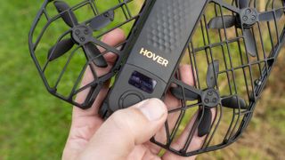 HoverAir X1 Pro Max drone in hand or flight