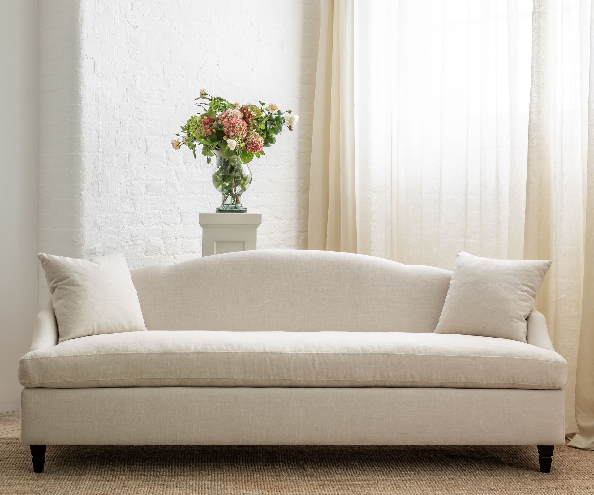 White sofa