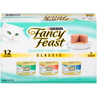 Fancy Feast Classic Seafood Feast Variety Pack Canned Cat Food: was $18 now $16 @ Chewy