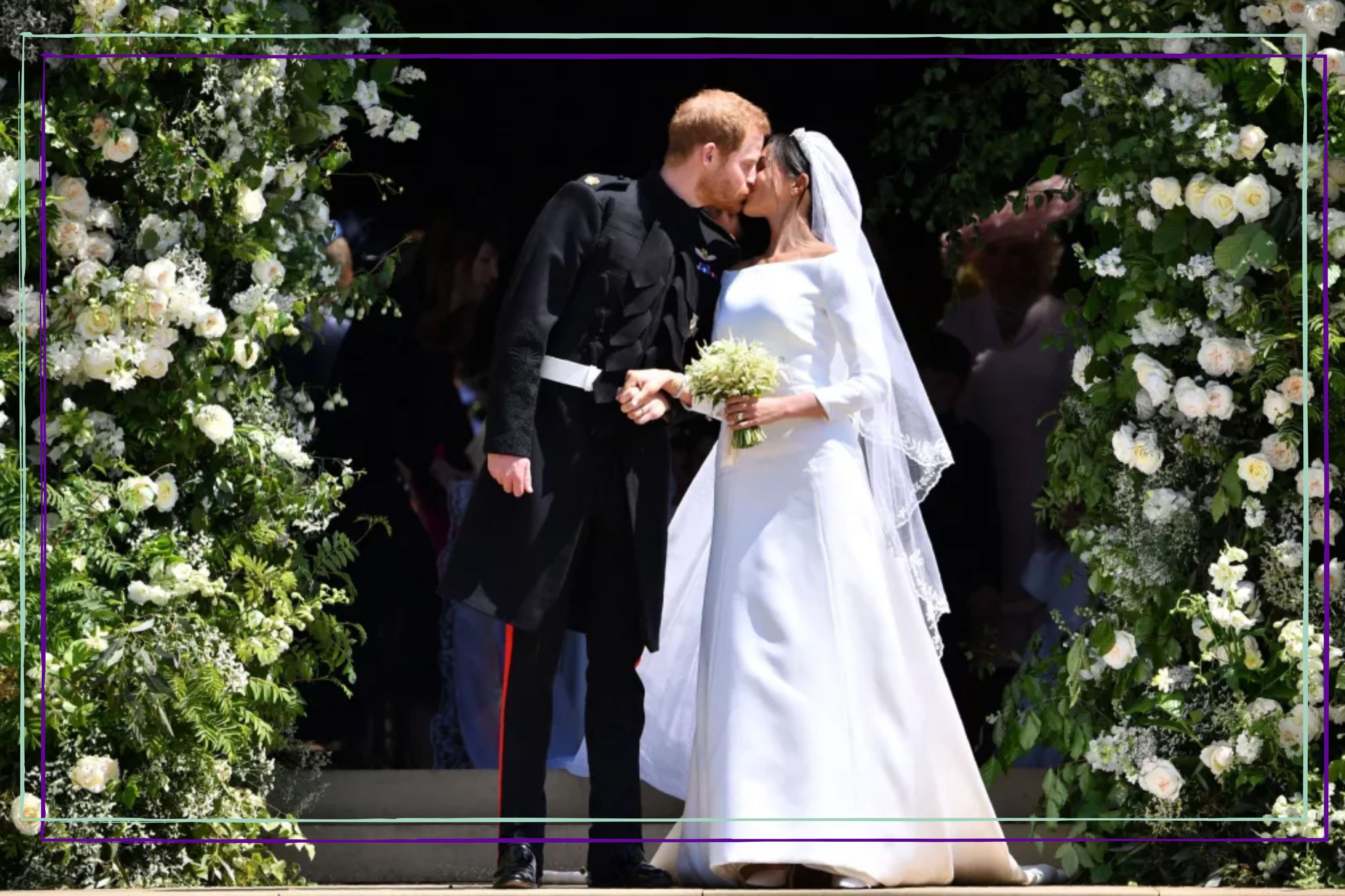 Meghan Markle's First Wedding Dress - What Meghan Wore to Her First Wedding