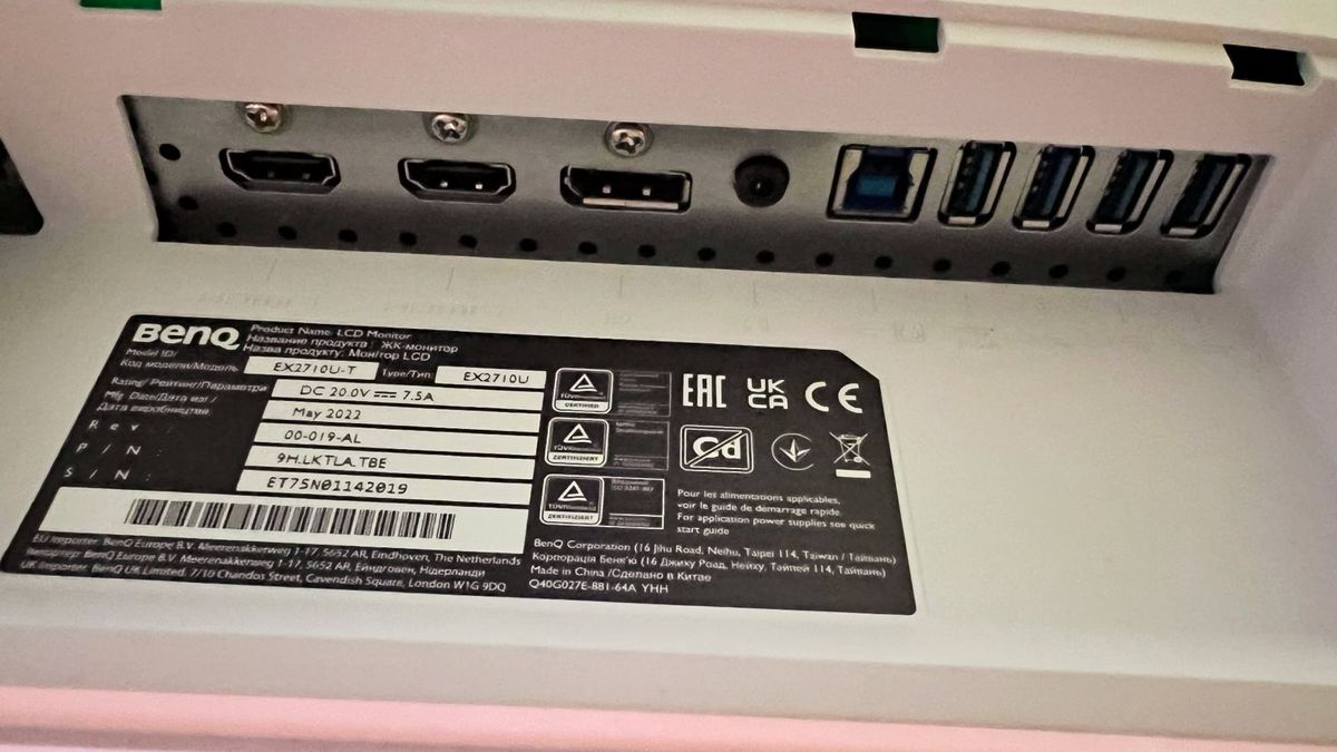 Benq mobiuz EX2710U 4K 144hz HDR