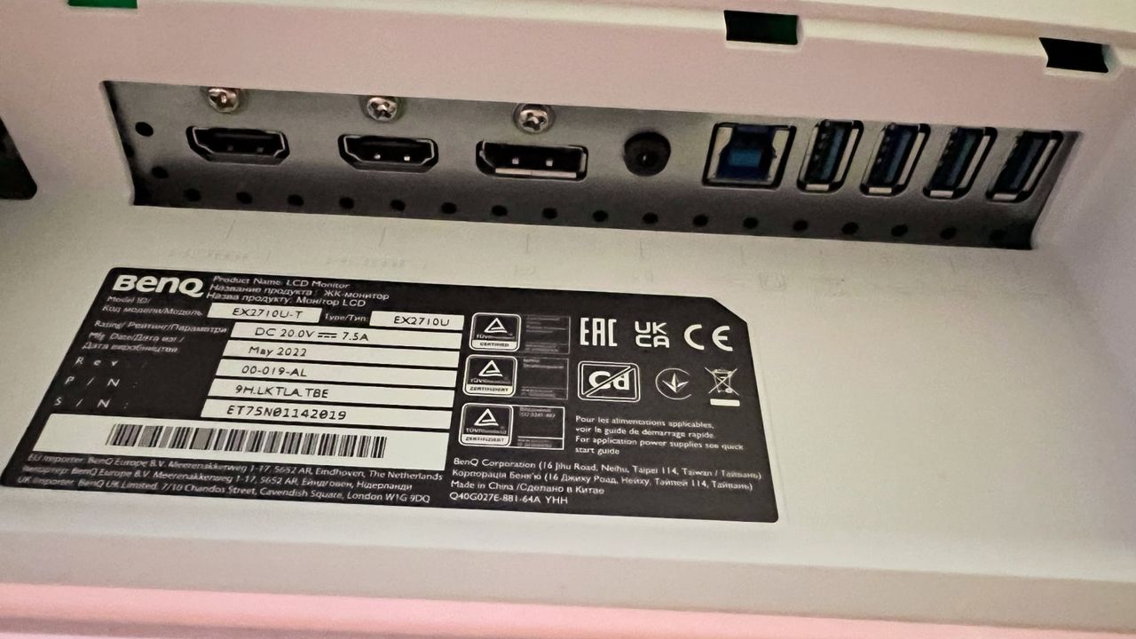 Benq mobiuz EX2710U 4K 144hz HDR