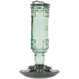 Amazon.com : Perky-Pet 8108-1sr Antique Glass Bottle Hummingbird Feeder - Outdoor Garden Décor - 10 Oz : Wild Bird Feeders : Patio, Lawn & Garden