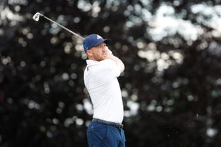 Daniel Berger in his last PGA TOUR appearance over a year ago