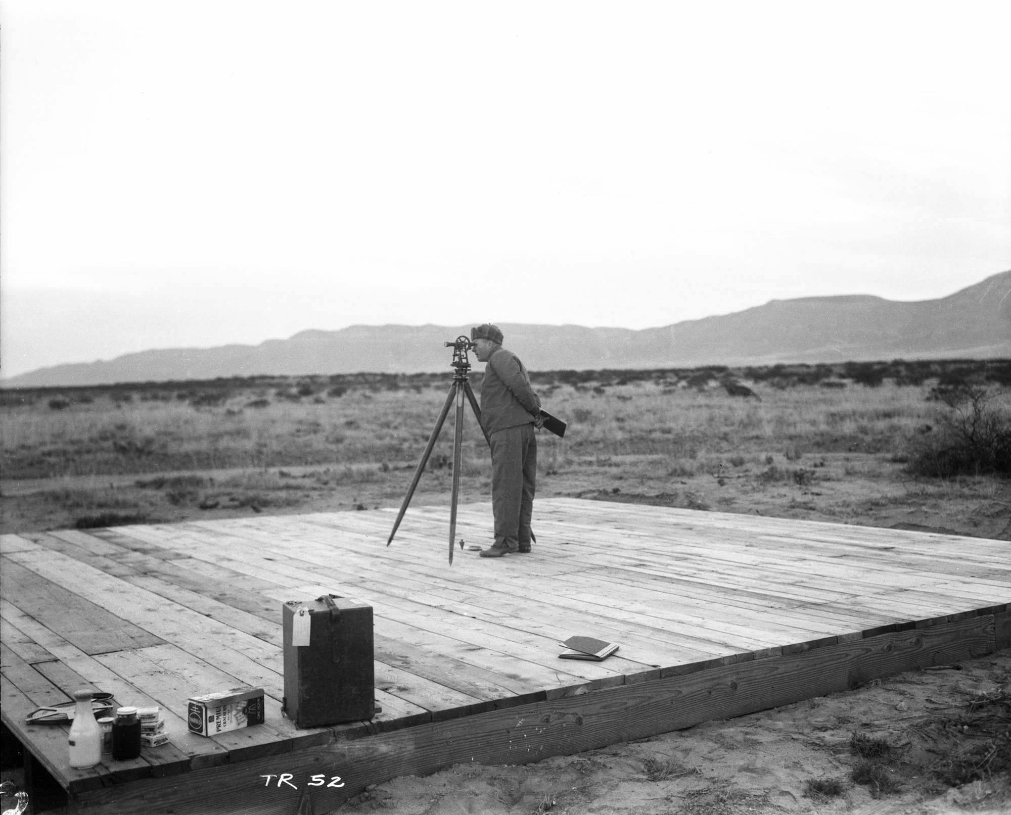 Photo from Trinity Nuclear Test site