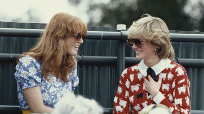 Sarah Ferguson and Princess Diana