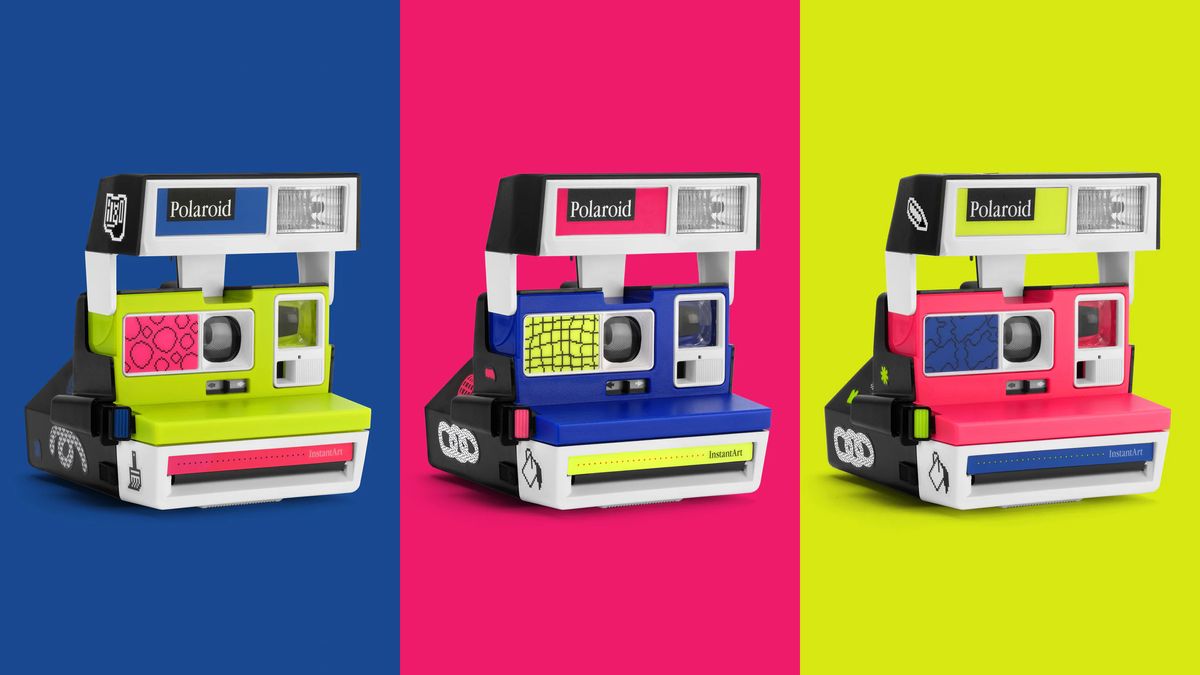 Love the 90s? Then you’ll love these MS Paint-inspired Polaroid cameras