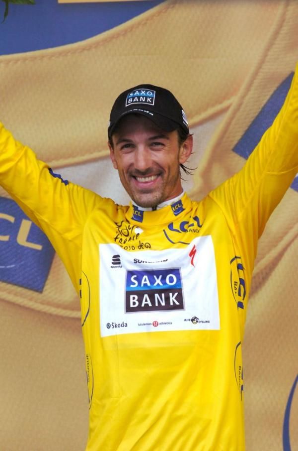Fabian Cancellara (Saxo Bank) takes his fourth Tour opening time trial