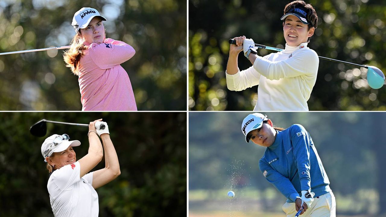 Various LPGA players