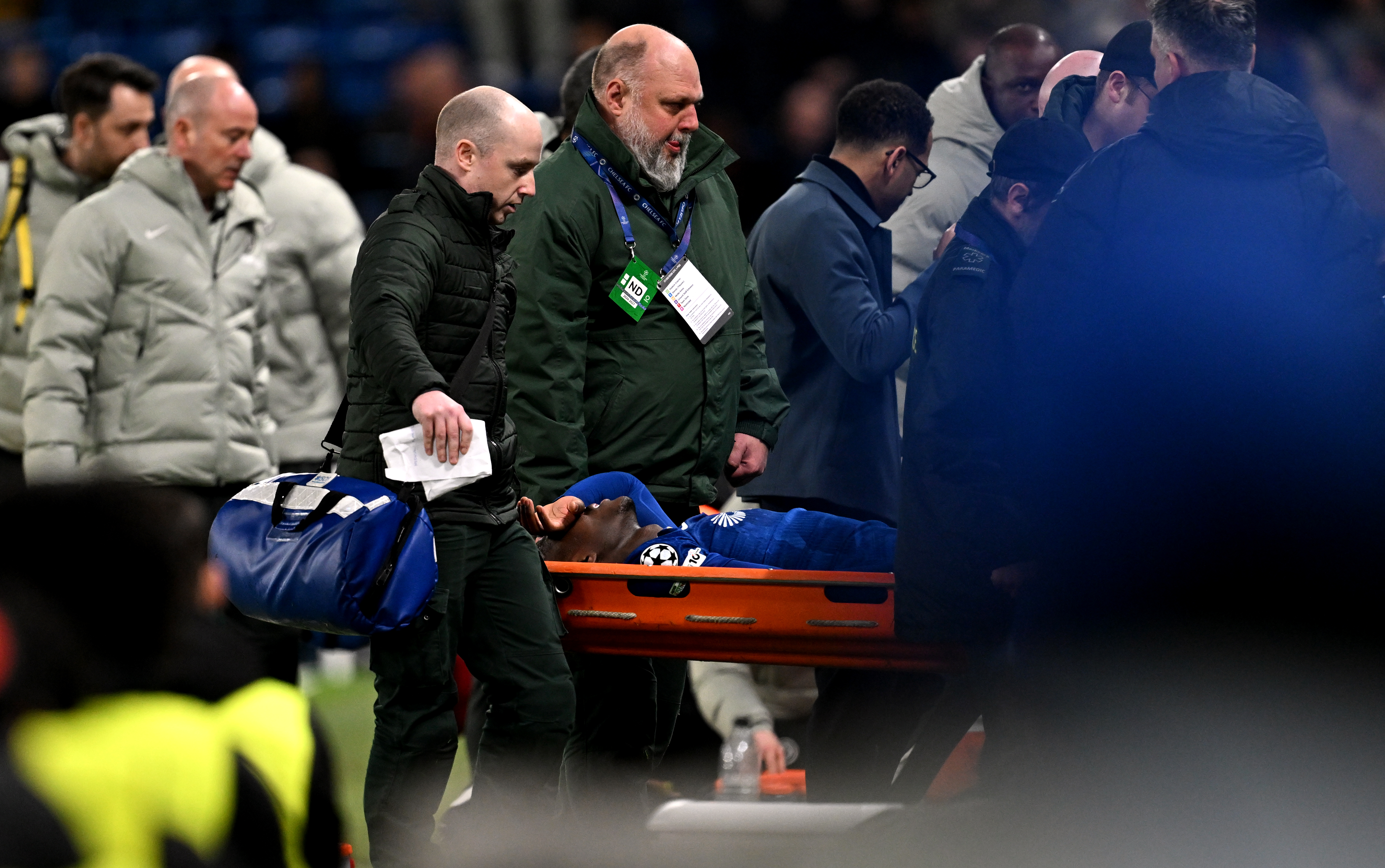 Trevoh Chalobah was carried off against PSG on Tuesday