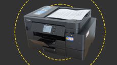 The Brother MFC-JD4550DW on the ITPro background