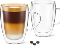 DLux Latte Coffee Mugs 