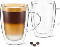 DLux Latte Coffee Mugs 