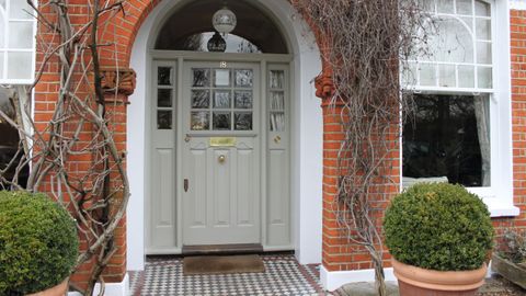 How To Restore A Front Door Refinish Old Or Weather Beaten Hardwood Real Homes