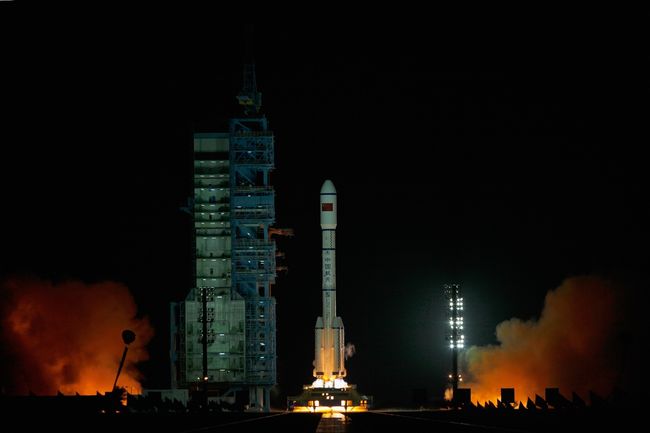 In Photos: A Look At China's Space Station That's Crashing To Earth ...