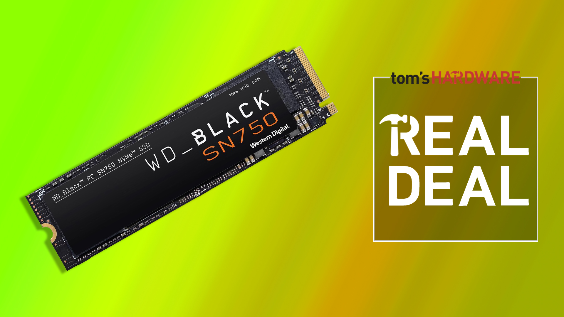 ozon Barber i dag Get $60 off This WD Black SN750 1TB NVMe — This Is the Best SSD Deal of the  Day | Tom's Hardware