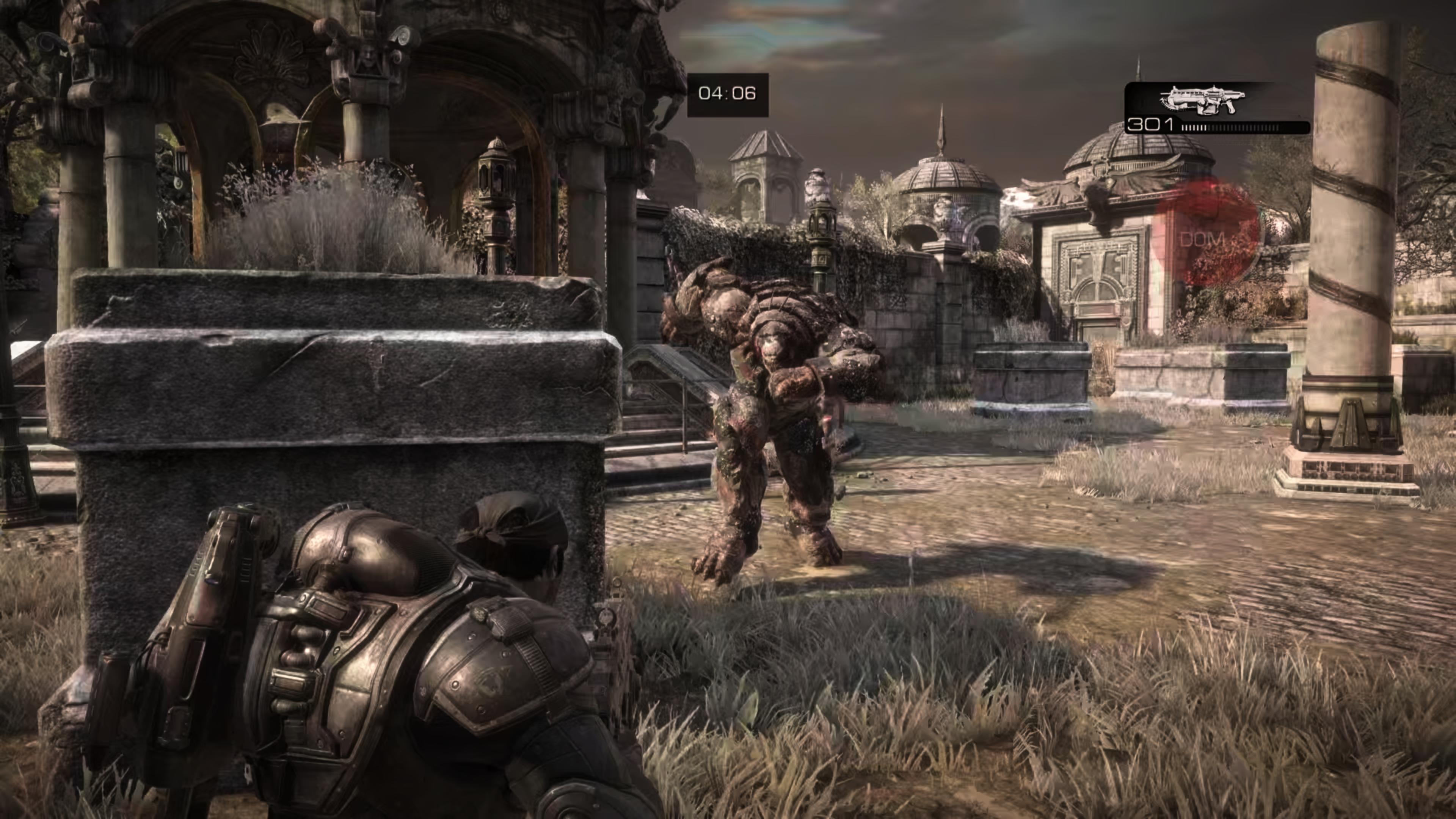 A screenshot from Gears of War: Reloaded.