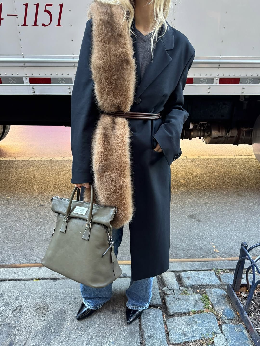 influencer outfit photo featuring a simple but chic 2026 outfit formula