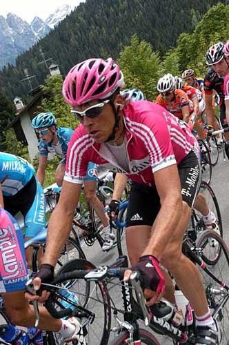 Jan Ullrich takes a ride through the Dolomites for some pre-Tour training
